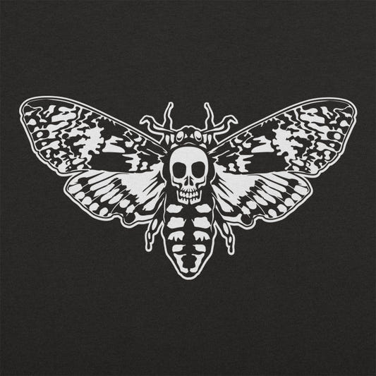 Death's Head Moth with Skull Markings graphic tee design