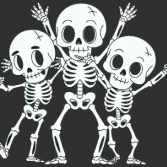 Dancing Skeleton Trio Tee