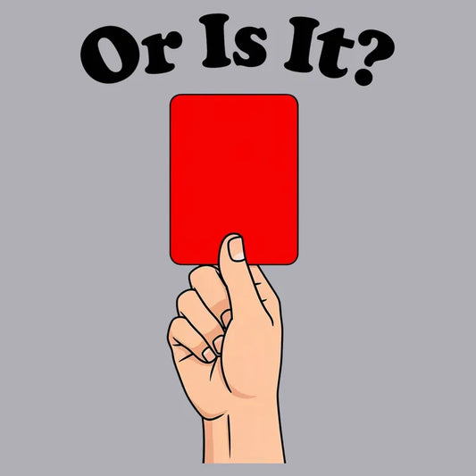 Or Is It? Soccer Fútbol Red Card Humor-Default-Thumbnail
