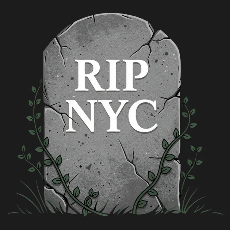 RIP NYC Tombstone