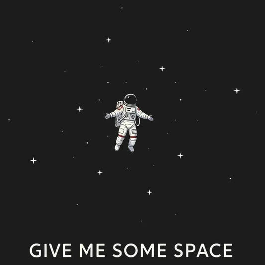 Give Me Some Space graphic tee design