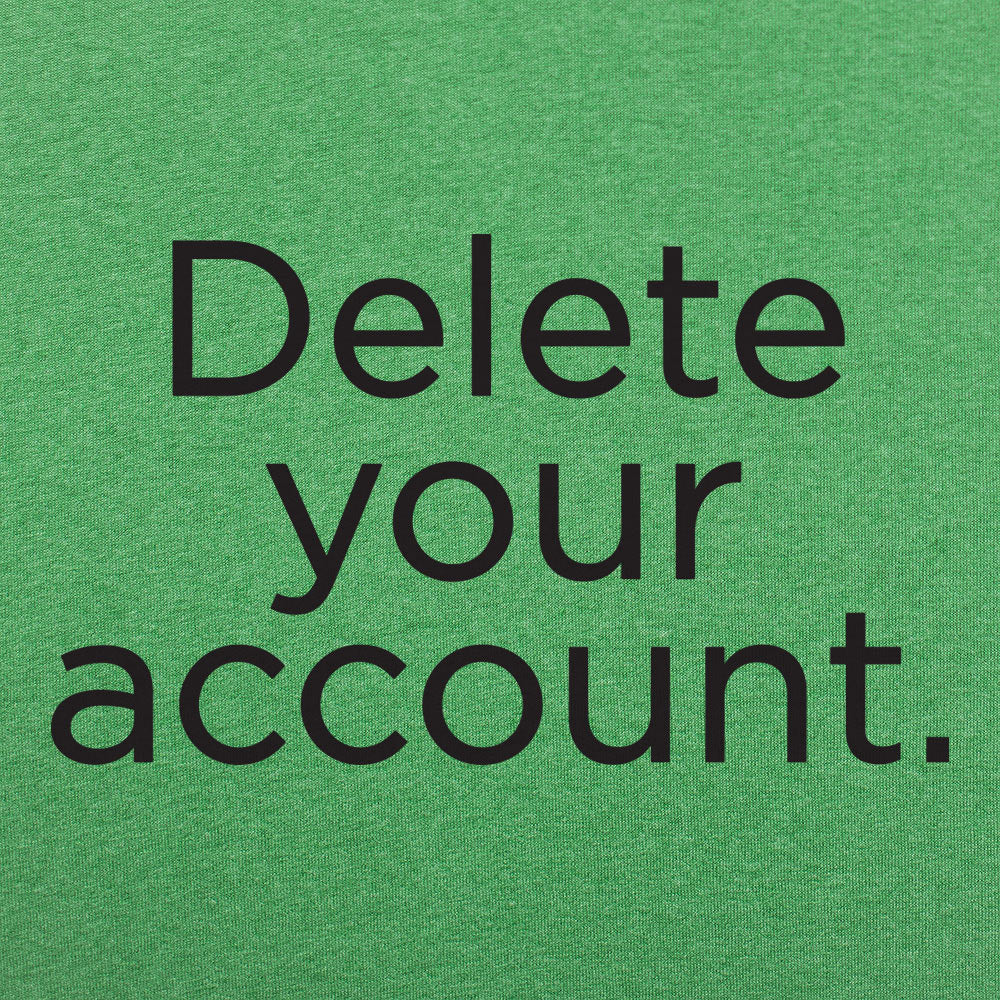 Delete Your Account