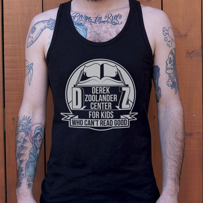 Derek Zoolander Center for Kids Who Can't Read Good graphic Men's Tank Top in Black