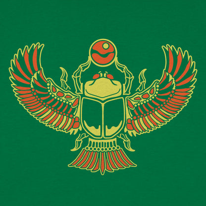 Desert Scarab Winged Egyptian Beetle Graphic