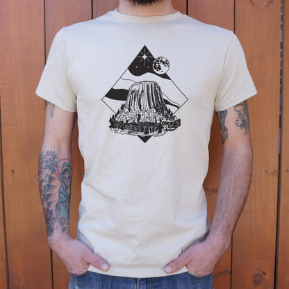 Devil's Tower Retro Graphic