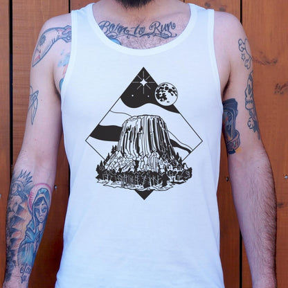 Devil's Tower Retro Graphic