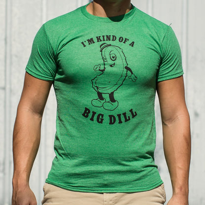 Kind Of A Big Dill Cartoon Pickle Pun