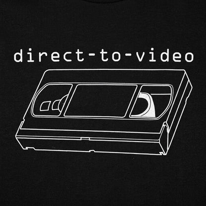Direct to Video Retro VHS Tape detail