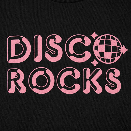 Disco Rocks Retro Graphic detail
