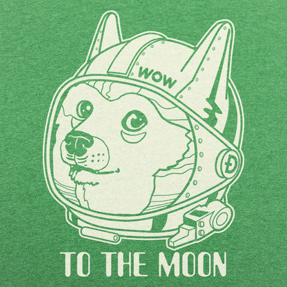 Doge to the Moon Shiba Inu Astronaut Dogecoin Meme