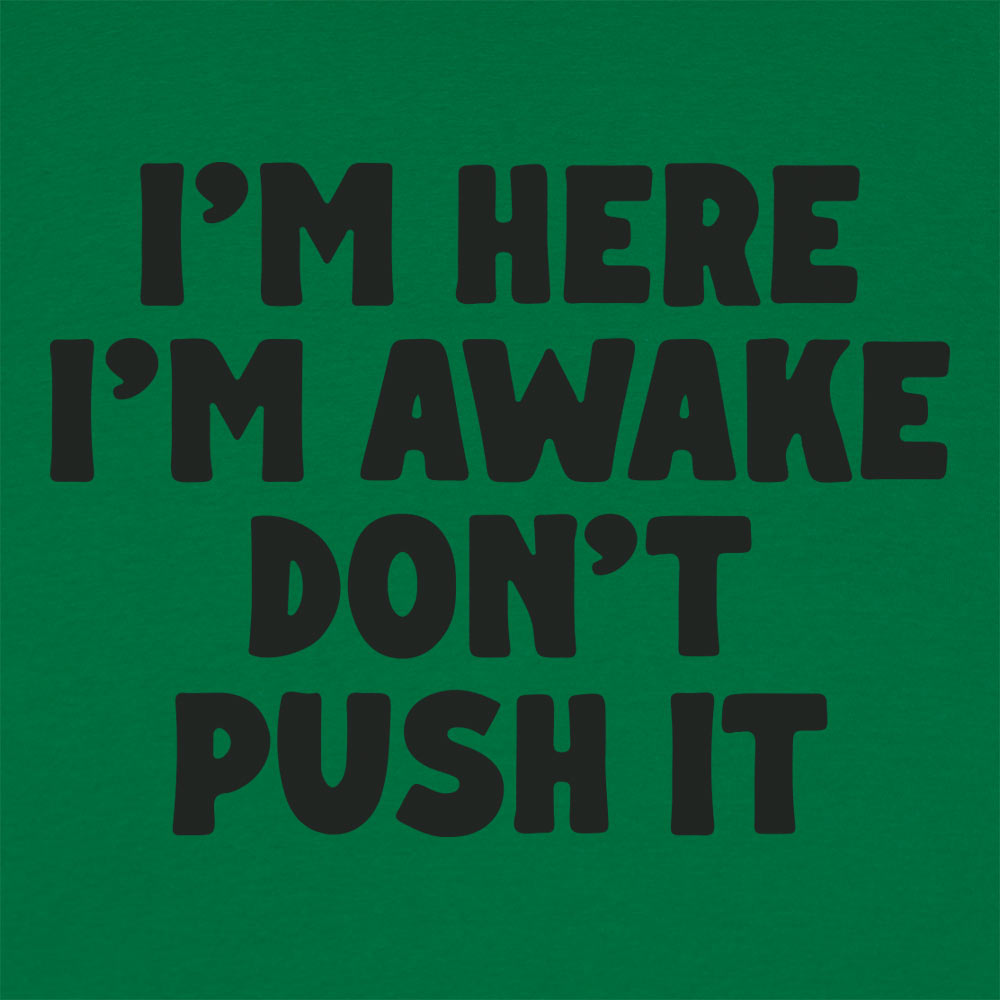 Don't Push It