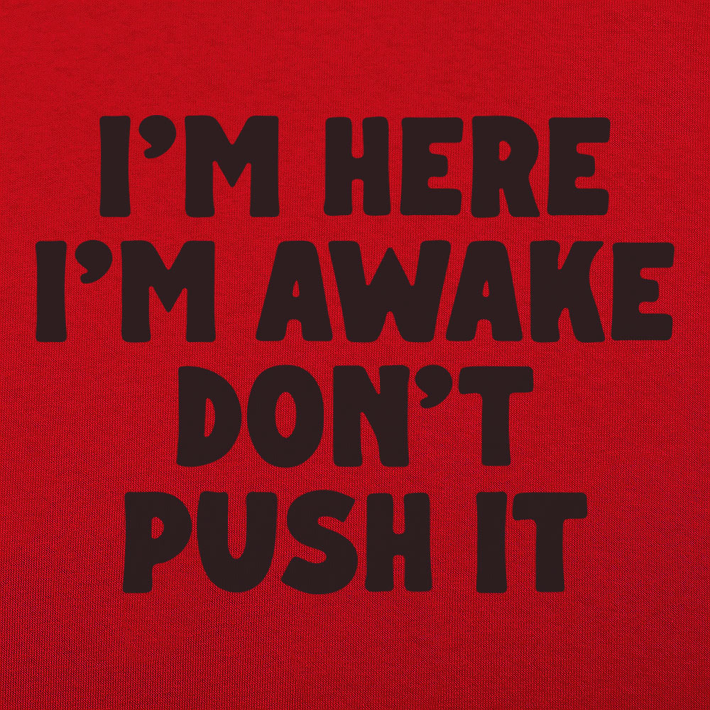 Don't Push It
