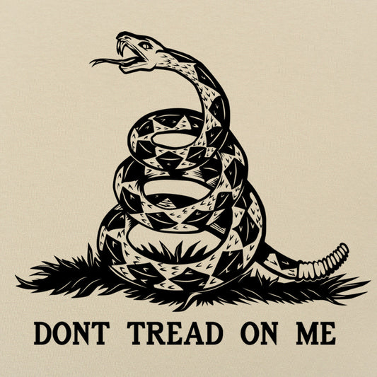 Don't Tread On Me Coiled Rattlesnake Flag