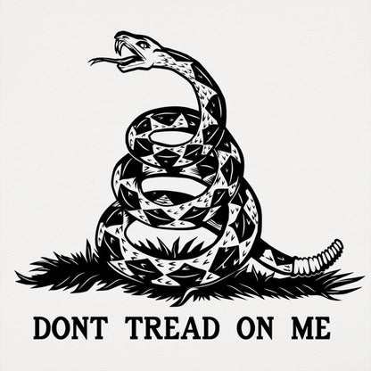 Don't Tread On Me Coiled Rattlesnake Flag
