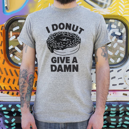 I Donut Give a Damn Funny Wordplay Grphic