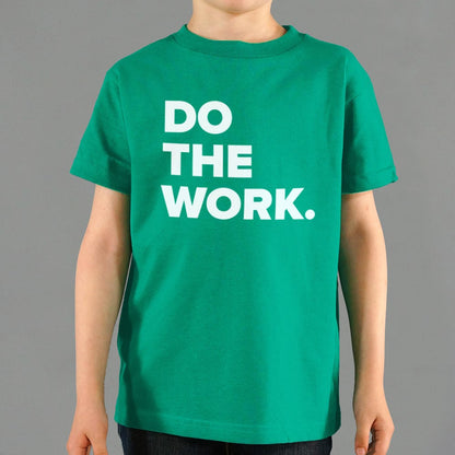 Do The Work Motivational Text Design