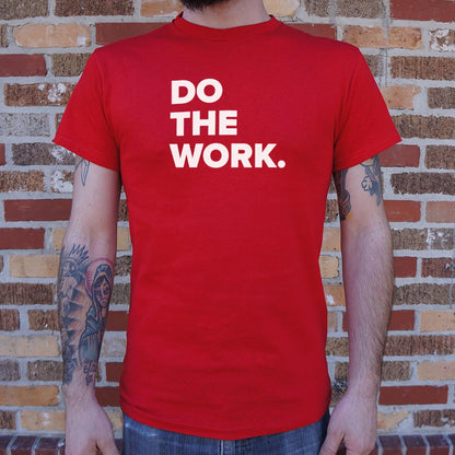Do The Work Motivational Text Design