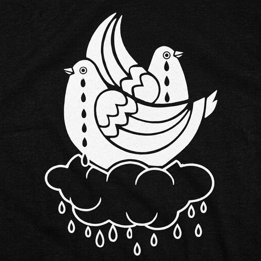 Doves in Mourning Graphic detail