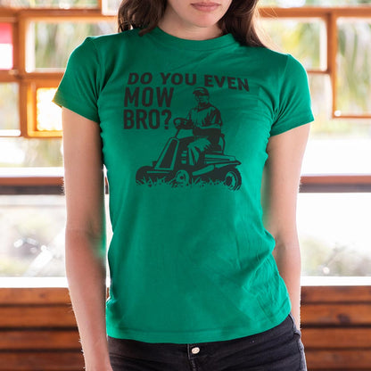 Do You Even Mow Bro Riding Lawn Mower Dad Joke