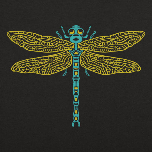 Dragonfly Illustrated Nature Design graphic tee design