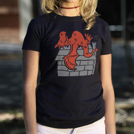 Dragon's House Mashup Parody graphic Women's T-Shirt in Midnight