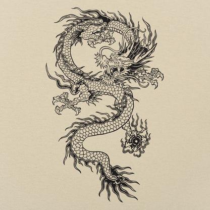 Dragon Tattoo Japanese Style Graphic