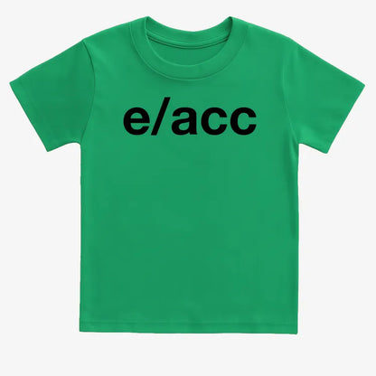 e/acc-Kids T-Shirt-Green