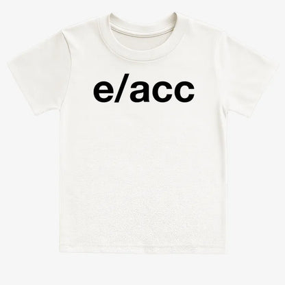 e/acc-Kids T-Shirt-White