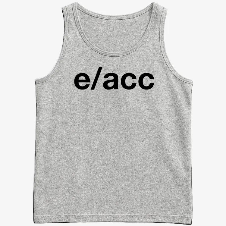 e/acc-Men's Tank Top-Gray Heather