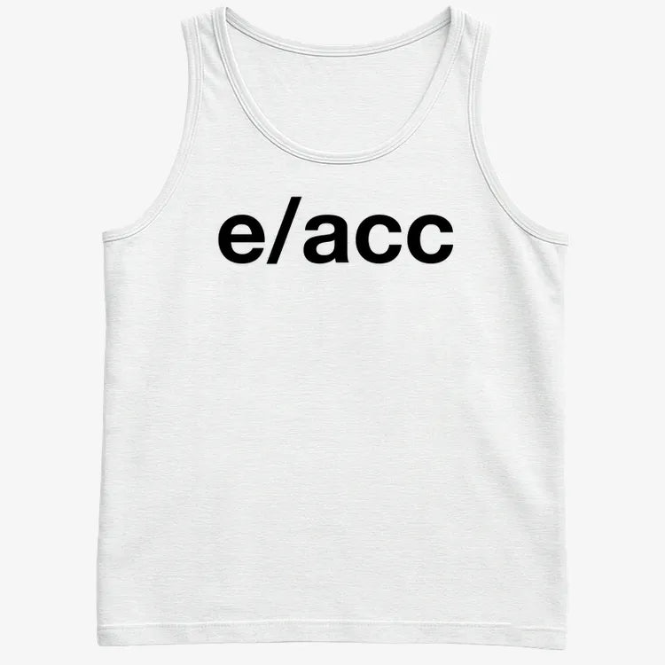 e/acc-Men's Tank Top-White