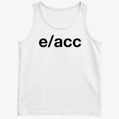 e/acc-Men's Tank Top-White
