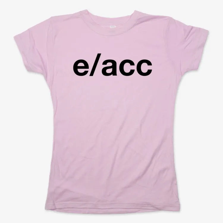 e/acc-Women's T-Shirt-Soft Pink