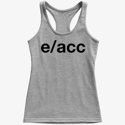 e/acc-Women's Tank Top-Gray Granite