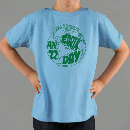 Celebrate Earth Day April 22 Globe Design