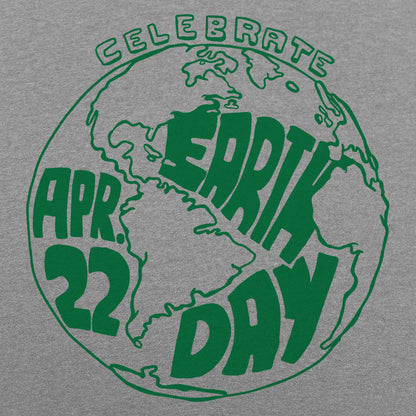Celebrate Earth Day April 22 Globe Design