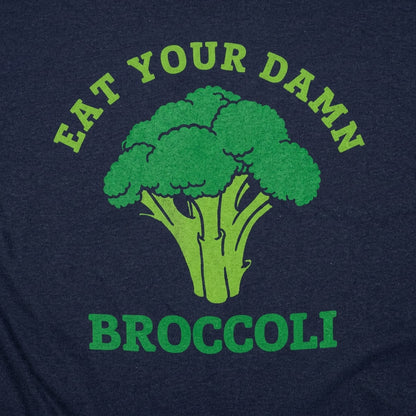 Eat Your Damn Broccoli Vegetable Design detail