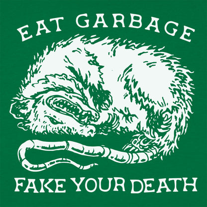 Eat Garbage Fake Your Death Opossum