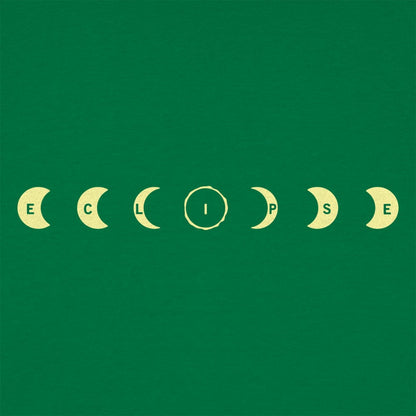 Eclipse Spelled Out in Moon Phases