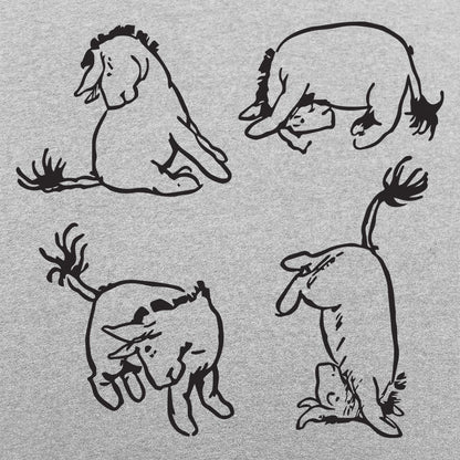 Eeyore's Tail - Winnie the Pooh Donkey Illustration