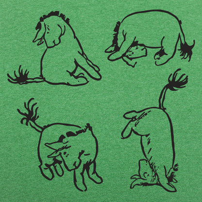 Eeyore's Tail - Winnie the Pooh Donkey Illustration