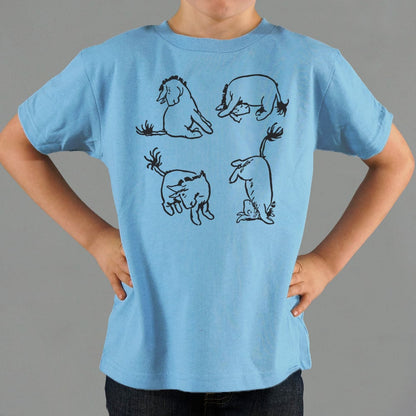 Eeyore's Tail - Winnie the Pooh Donkey Illustration