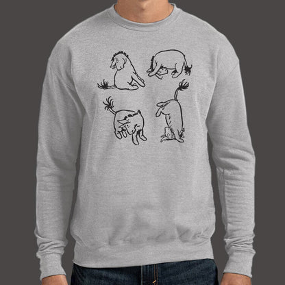 Eeyore's Tail - Winnie the Pooh Donkey Illustration