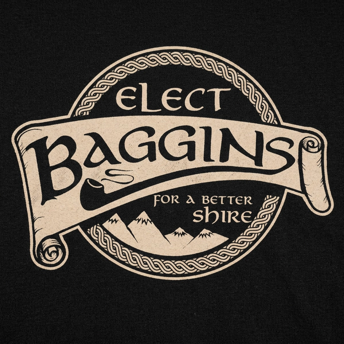 Elect Baggins for a Better Shire detail