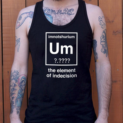 Element of Indecision Um Imnotshurium Periodic Table Pun