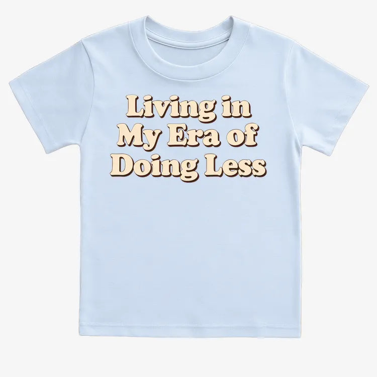 Era of Doing Less Tee-Kids T-Shirt-Blue