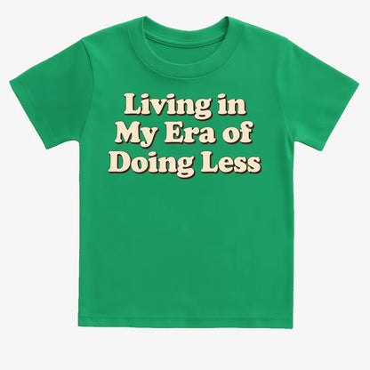 Era of Doing Less Tee-Kids T-Shirt-Green