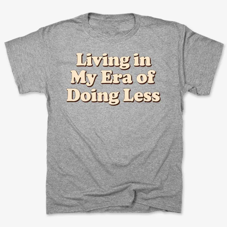 Era of Doing Less Tee-Men's T-Shirt-Gray Heather
