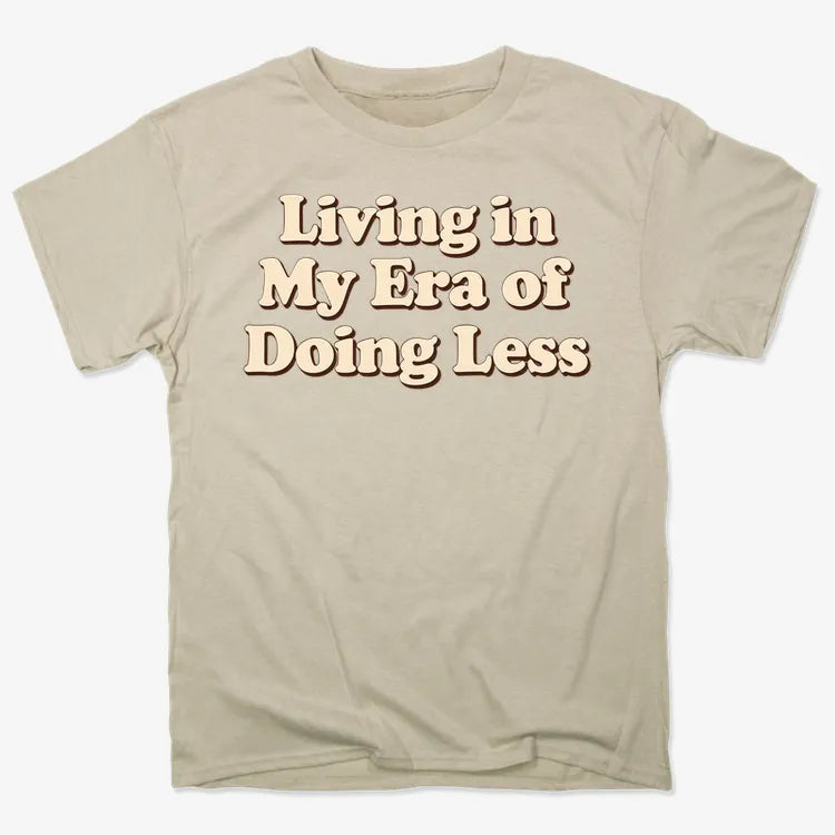 Era of Doing Less Tee-Men's T-Shirt-Sand