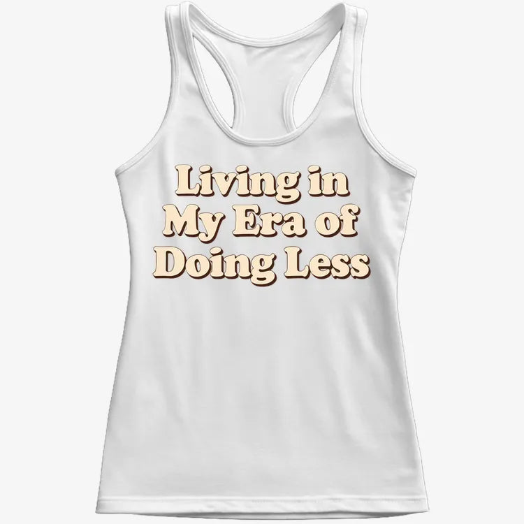 Era of Doing Less Tee-Women's Tank Top-Snow