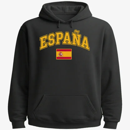 ESPAÑA Futbol Soccer-Hoodie-Black